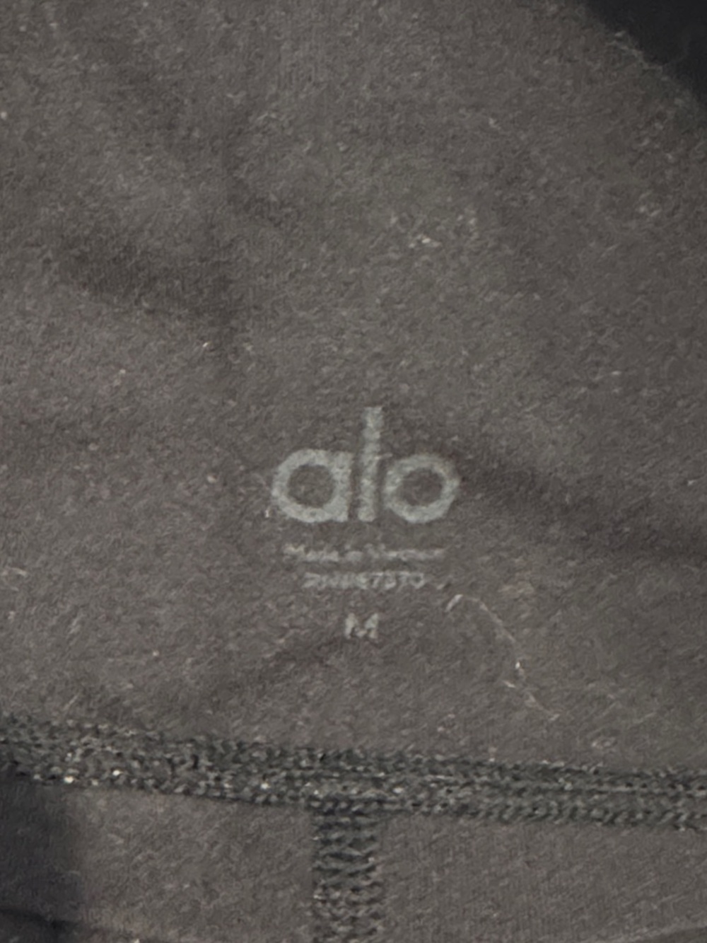 Alo Black Flared Yoga Pants - Picture 3 of 3